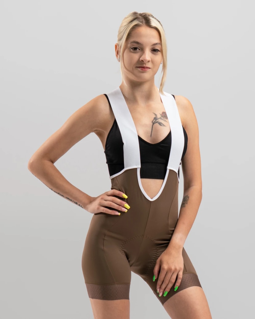 Damskie spodenki kolarskie Brown "Femini" 1