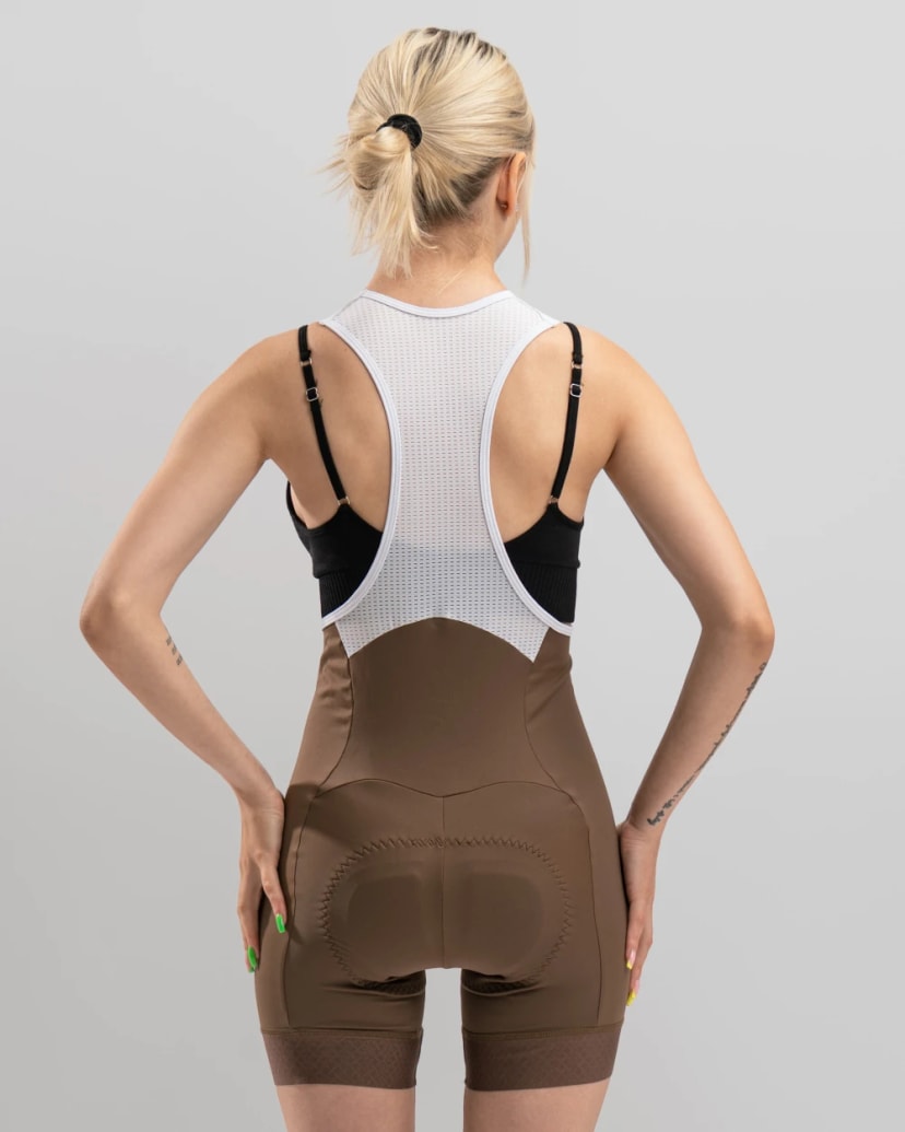 Damskie spodenki kolarskie Brown "Femini" 4