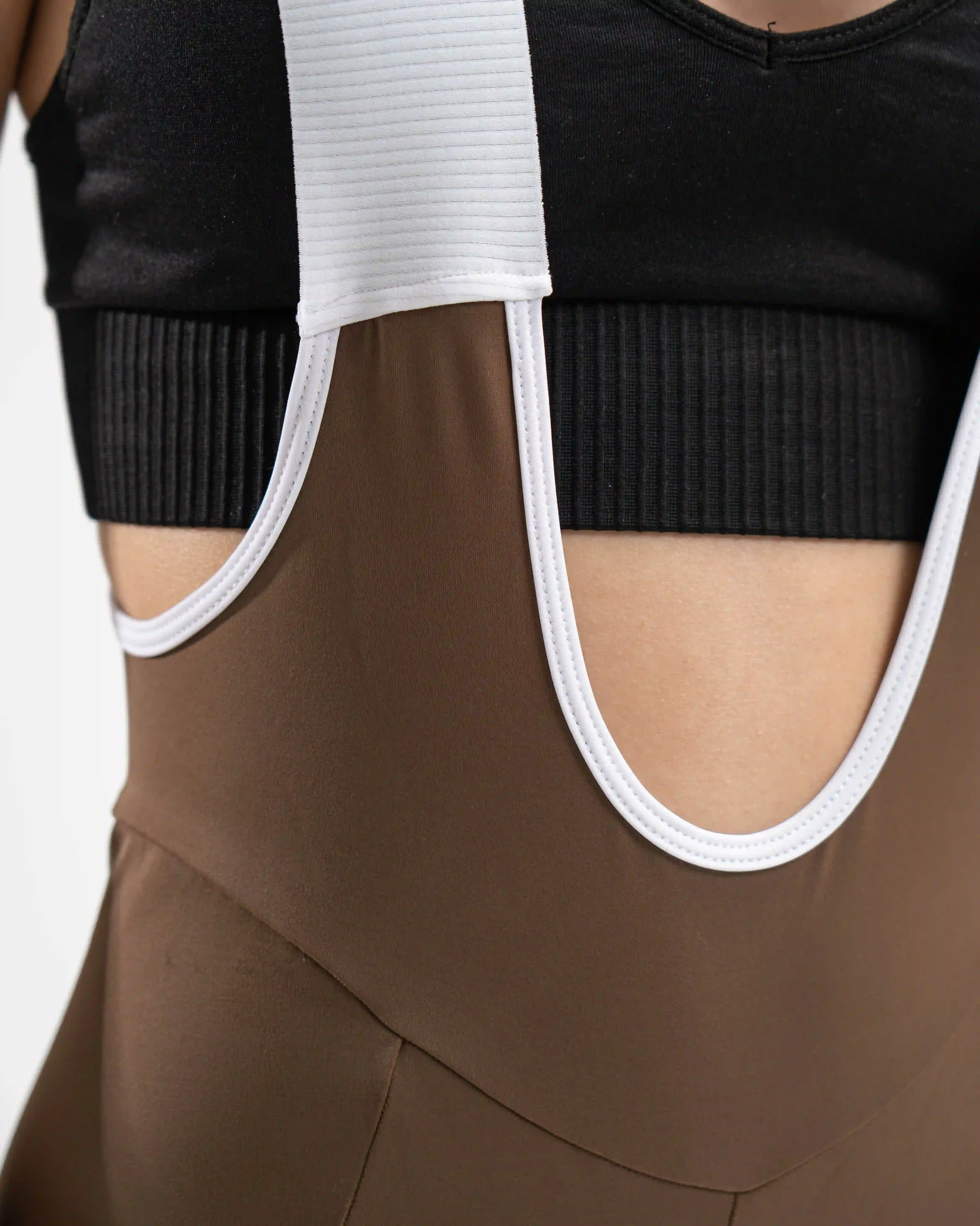 Damskie spodenki kolarskie Brown